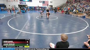 75 lbs Cons. Round 2 - Xavier Aguilar, Alliance Middle School vs James Baker, Laramie Middle School