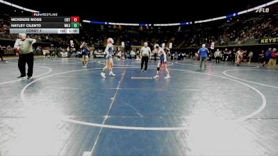 124 lbs Consy 4 - McKenzie Moss, Exeter Twp. vs Hayley Cilento, Wilson