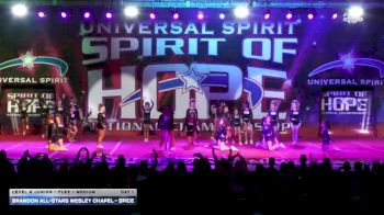 Brandon All-Stars Wesley Chapel - Spice [2026 L2 Junior - Flex - Medium Day 1] 2026 Spirit of Hope Grand Nationals