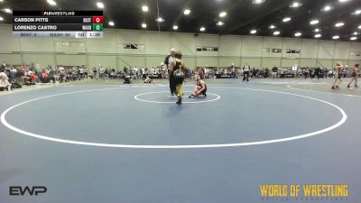 90 lbs Rr Rnd 1 - Carson Pitts, Best Trained 9U vs Lorenzo Castro, Washington 9U