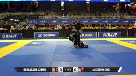 Aleck Aquino Chan vs Nicholas Josef Schembri 2026 Pan Jiu Jitsu IBJJF Championship