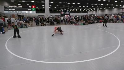 110 lbs Champ. Rd Of 16 - Garrett Williams, Pinnacle Wrestling Club vs Tyton Ray, Prodigy Wrestling