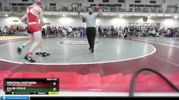 126 lbs Cons. Round 2 - Kaleb Houle, BWC vs Montana Northern, Team Jeff Wrestling Club