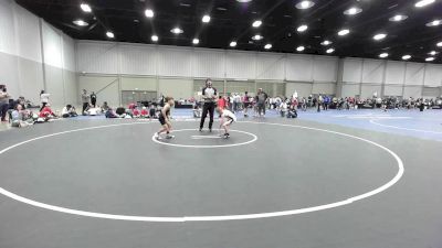 70 lbs Rr Rnd 1 - Cutter Bledsoe, Mat Union Misfits 9U 2 vs Case Thibodeaux, Mojo 9U