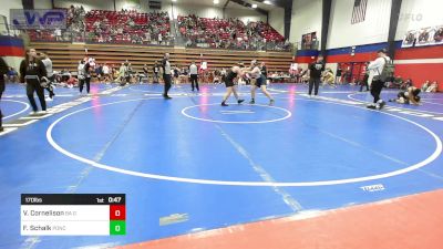 170 lbs Consi Of 8 #2 - Victoria Cornelison, BA Girls Wrestling vs Fiona Schalk, Ponca City Girls