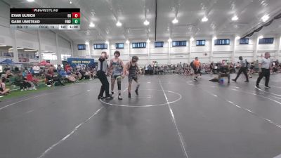 132 lbs Round 5 (6 Team) - Evan Ulrich, Ohio Gold vs Gabe Umstead, FORGE