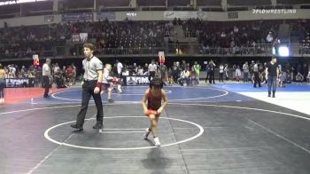 57 lbs Consi Of 16 #2 - Roman Montano, LOCKJAW vs Jampel Hanley, Demon Junior Wrestling