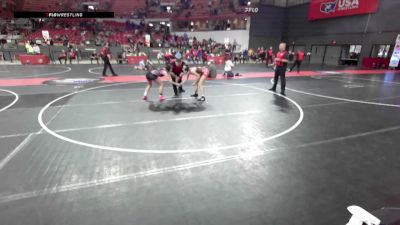 117 lbs 1st Place Match - Avalyn Hady, North Crawford Seneca vs Isabella Stilen, Wisconsin