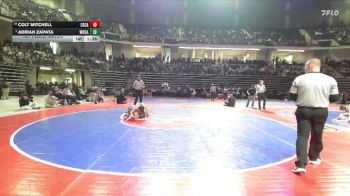 126-4A 1st Place Match - Adrian Zapata, Woodland, Cartersville vs Colt Mitchell, Central (Carroll)