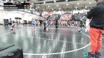 91 lbs Rr Rnd 2 - OLIVIA KUKOVICH, HURRICANE WRESTLING ACADEMY vs Sophia Whitenack, Tiger Trained Wrestling