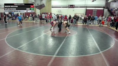 145 lbs Cons. Rd Of 16 - Dylan Peters, Mounds View Mustangs Wrestling Club vs Mason Molitor