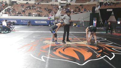 134-D3 Champ. Round 1 - Boden Kazlo, Coconino High School vs Sebastian Serrano, Sahuarita High School