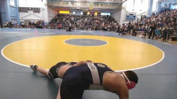 165 lbs Semifinal - Justin Ryland, Delaware Military Academy vs Bennett Brumbley, Sussex Tech H S