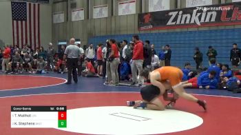 182 lbs Consolation - Thomas Mailhot, Los Gatos vs Kodiak Stephens, Bret Harte