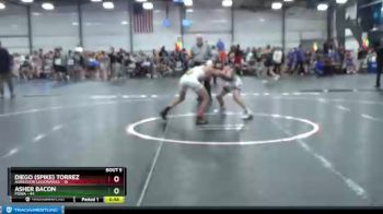 110 lbs Round 2 - Asher Bacon, POWA vs Diego (Spike) Torrez, Agression Legionaries