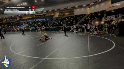 132 lbs Prelim - Jayden Cornell, Freedom vs Trevor Christenson, Basehor-Linwood HS