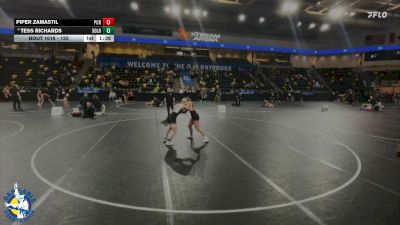 120 lbs 9th Place Match - Piper Zamastil, Prairie, Cedar Rapids vs Tess Richards, Solon