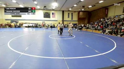 157 lbs Cons. Semi - Joe Penchi, Wisconsin-La Crosse vs Deakin Trotzer, Wisconsin-Stevens Point
