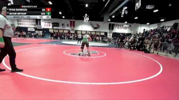 190 lbs Cons. Round 3 - Jacob Bryant, Brea Olinda vs Ryan Barboza, Sunny Hills