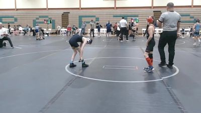 68 lbs Semifinal - Luca Amato, Team Tugman vs Brett Van Vacter, All I See Is Gold Academy