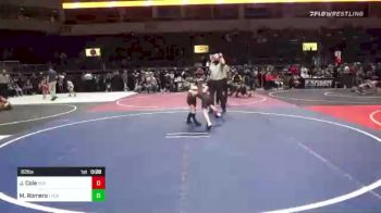 62 lbs Consolation - Jackson Cole, 505 Wc vs Michael Romero, Lockjaw WC