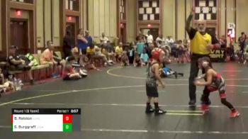 38 lbs Round 1 (6 Team) - Brendon Ralston, Florida Scorpions WC vs Sawyer Burggraff, Upper Twp Green Hornets