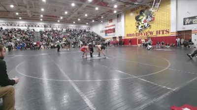 144 lbs Champ. Round 2 - Talmage Bang, Beachwood vs CJ Huerta, Buchanan