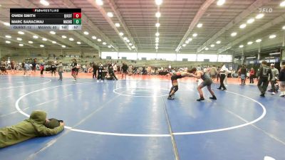 180 lbs Quarterfinal - Owen Smith, Quest School Of Wrestling MS vs Marc Saracinaj, Mat Assassins Red