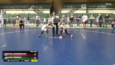 62 lbs Round 1 - Karsten Sommermeyer, Iowa vs Jeremiah Minikwu, Iowa