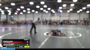 52 lbs Round 2 - Isaias Galindo, Oklahoma Outlaws vs Easton Ginn, Terps Xtreme