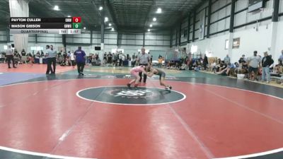 75 lbs Quarterfinal - Payton Cullen, OTM Walters Wrestling vs Mason Gibson, Great Neck Wrestling Club
