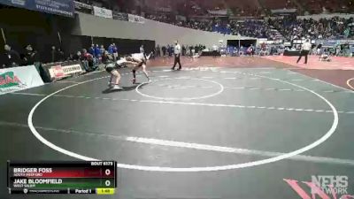 6A-152 lbs Champ. Round 2 - Bridger Foss, South Medford vs Jake Bloomfield, West Salem