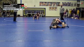 165 lbs Quarterfinal - Ryker Dengler, West Liberty vs Owen Blankenfeld, Grinnell