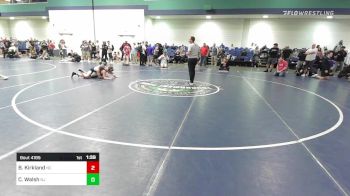 126 lbs Consi Of 64 #1 - Boedi Kirkland, NC vs Carson Walsh, NJ