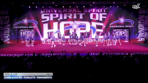 Cheer Athletics - Charlotte - PrincessCats [2026 L3 - U16 Day 1] 2026 Spirit of Hope Grand Nationals