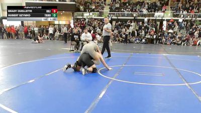 165 lbs Round Of 16 - Brady Ouellette, Noble vs Hubert Szymko, Trumbull
