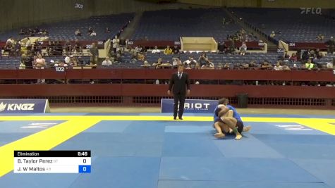 Carson Raymond Thigpen vs Jordy W Maltos 2024 Pan IBJJF Jiu-Jitsu No-Gi Championship
