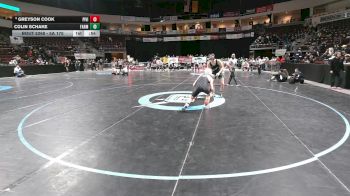 5A 175 lbs Cons. Round 2 - Colin Schake, Farmington vs Greyson Cook, Piedra Vista