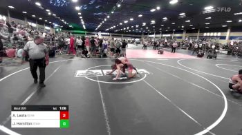 190 lbs Round Of 32 - Andre? Leota, Olympus Wrestling vs Jaxon Hamilton, Stampede WC