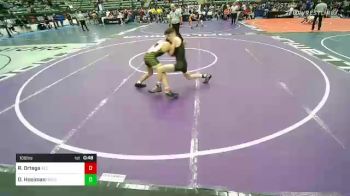 108 lbs Consi Of 16 #2 - Robert Ortega, Aniciete Training Club vs Drake Hooiman, Gold Rush Wrestling Academy