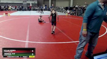 75 lbs Cons. Round 2 - Kylan Noska, LPGE/B Wolves vs Merrick Aus, Quad County