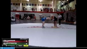 157 lbs Cons. Round 2 - Bryson Ethington, Lander vs Jose Champagne, McKendree