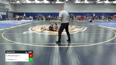 197 lbs Round Of 16 - Sean McCullough, Bridgewater vs Dean Omirly, Wesleyan