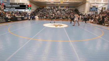 138 lbs 1st Place Match - Rusty Lloyd, St Georges Tech HS vs Dominic Spennato, Salesianum