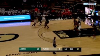 Miami (FL) vs Purdue | Basketball (W)