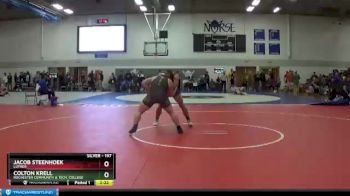 197 lbs Cons. Round 2 - Jacob Steenhoek, Luther vs Colton Krell, Rochester Community & Tech. College