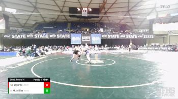 3A 215 lbs Cons. Round 4 - Makhi Miller, Evergreen (Vancouver) vs Maximus Ugarte, Hermiston