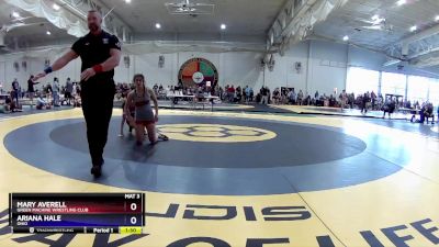 118 lbs Round 1 - Mary Averell, Green Machine Wrestling Club vs Ariana Hale, Ohio