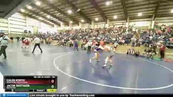 141 lbs 5th Place Match - Jacob Whitaker, Box Elder vs Caleb Korth, Bear River High School