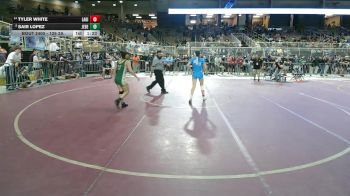 126 2A Semifinal - Tyler White, Lake Gibson vs Sair Lopez, Jensen Beach